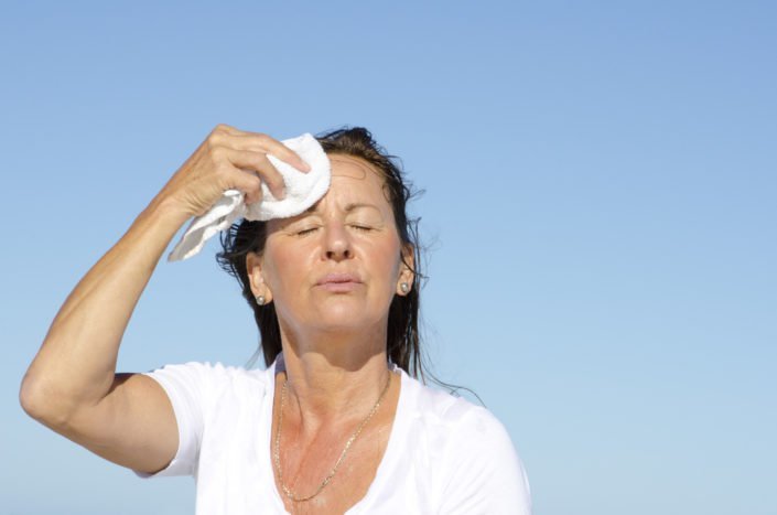 supraîncălzirea la menopauză