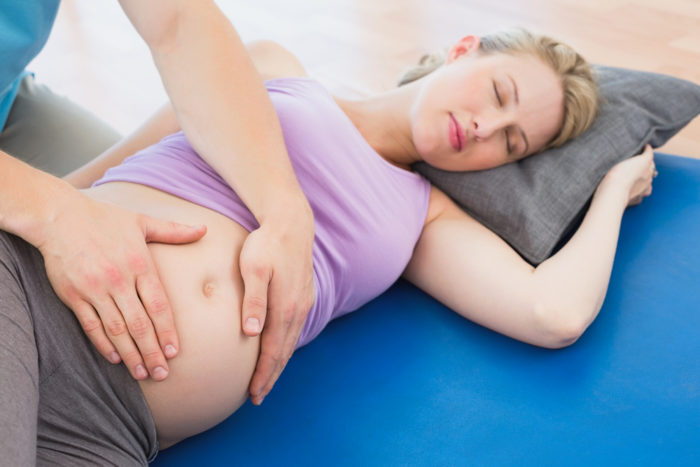 masaj spate în timpul sarcinii