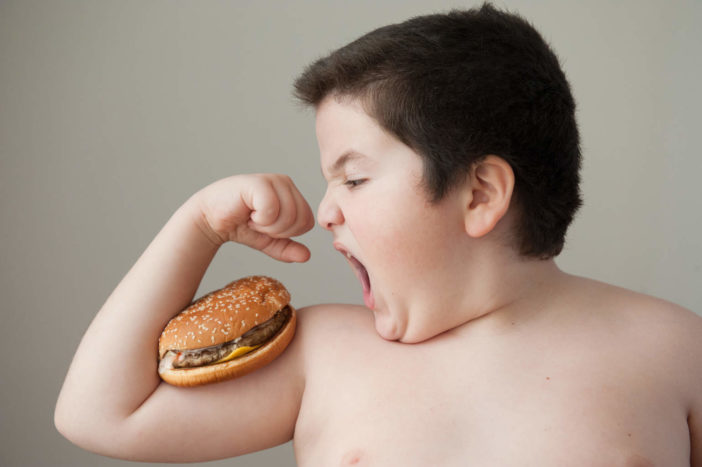 semn de copii obezi