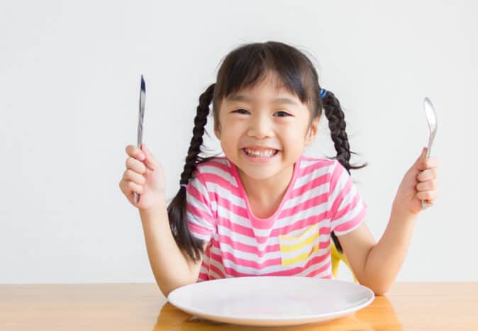 obișnuindu-se astfel încât copiii să vrea să mănânce sănătoși