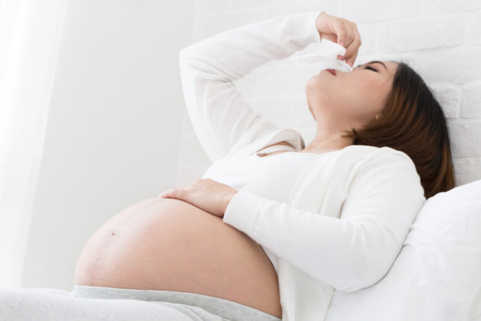 sinusita la femeile gravide