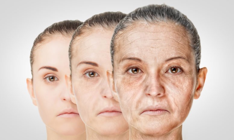 semne de îmbătrânire a pielii
