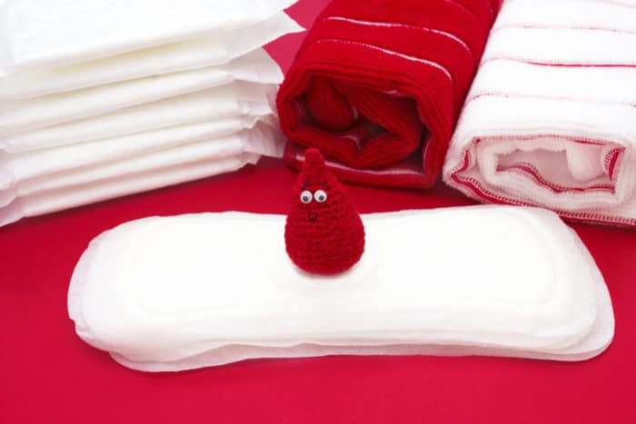corp în timpul menstruației